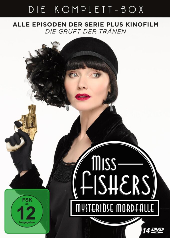 Miss Fishers mysteriöse Mordfälle - Die Komplett-Box - Alle Episoden der Serie plus Kinofilm "Die Gruft der Tränen" 14 DVDs