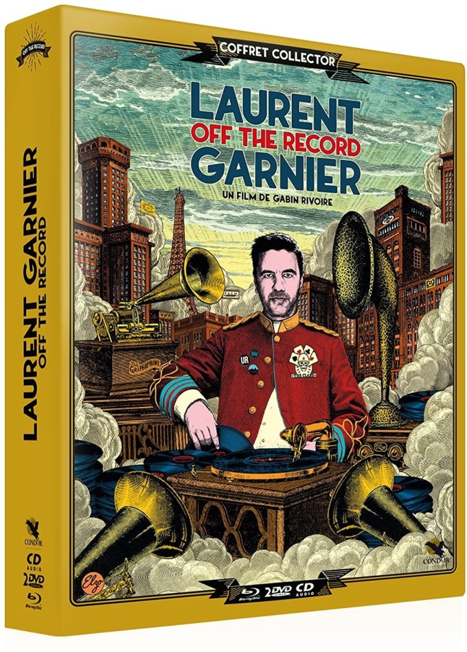 Laurent Garnier - Off the Record Limited Collector's Edition, Mediabook, Blu-ray + 2 DVDs + CD