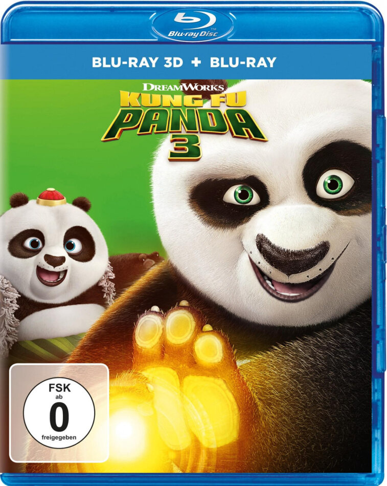 Kung Fu Panda 3 (2016) Blu-ray 3D + Blu-ray