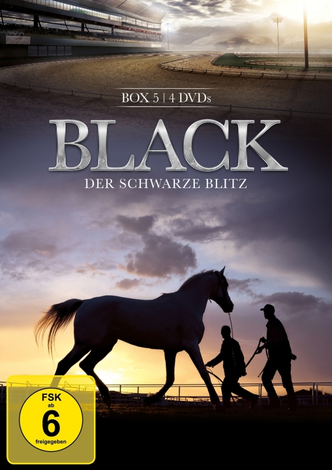 Black - Der schwarze Blitz - Box 5 Neuauflage, 4 DVDs