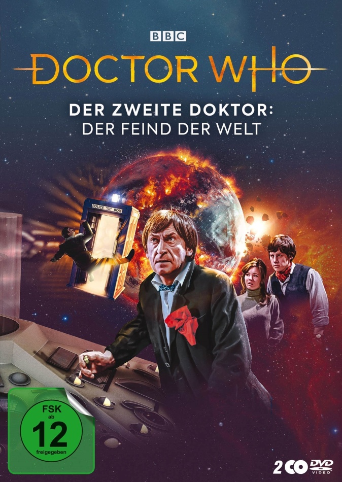 Doctor Who - Der Zweite Doktor - Der Feind der Welt BBC, 2 DVDs