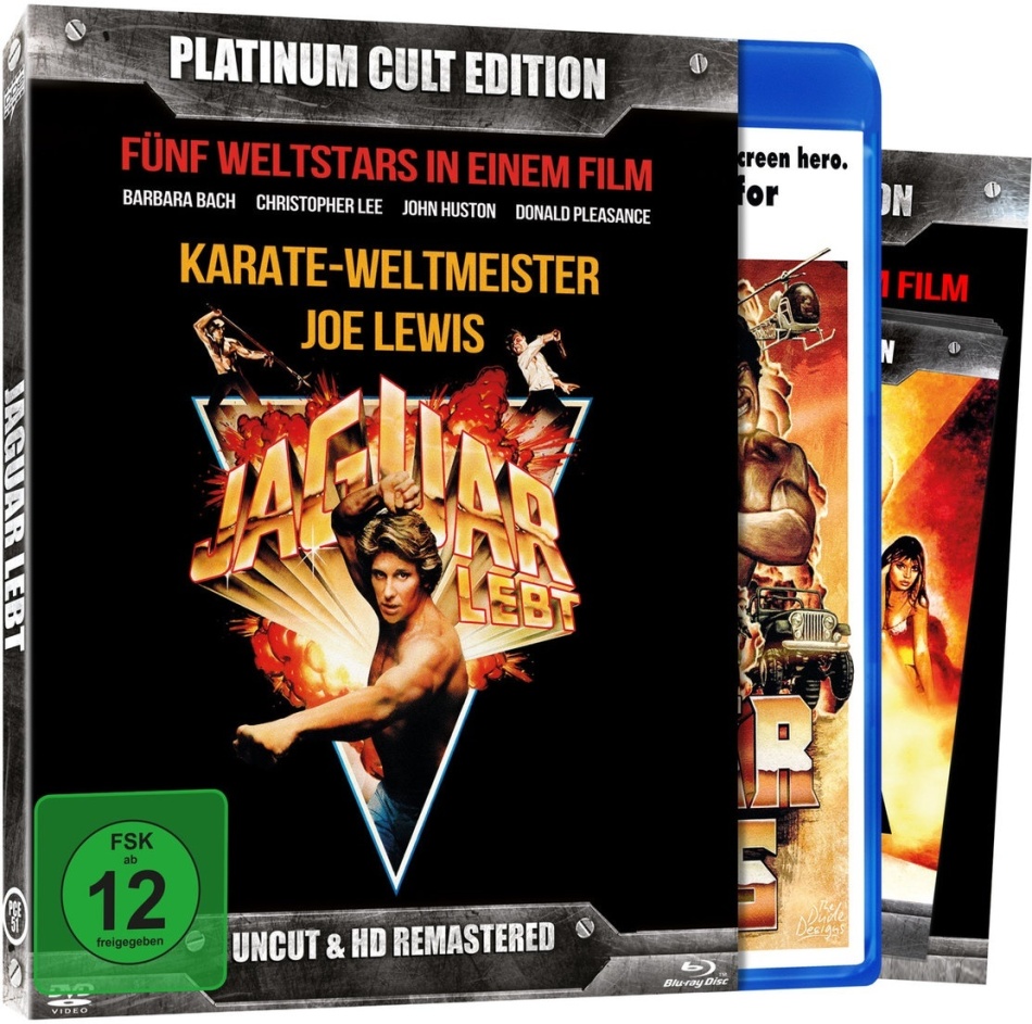 Jaguar Lebt (1979) Platinum Cult Edition, Remastered, Uncut, Blu-ray + DVD