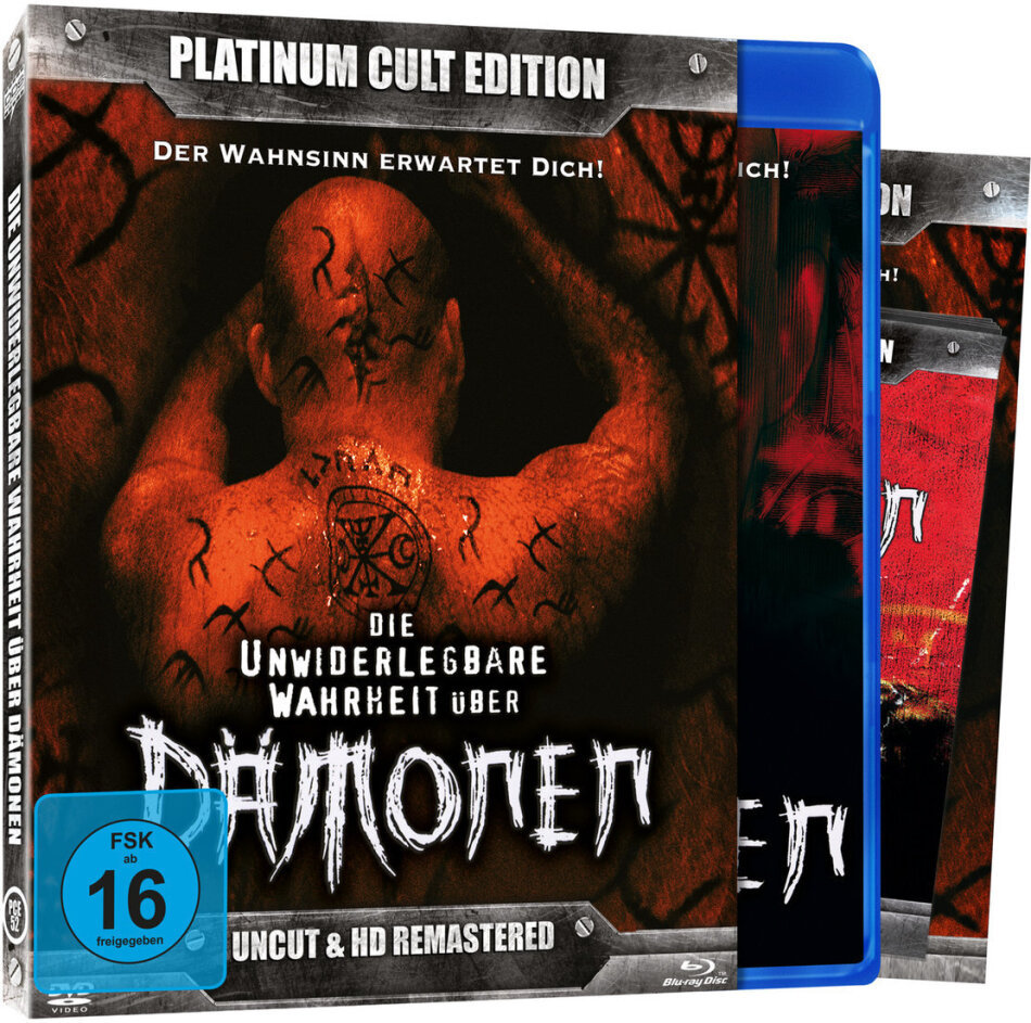 Die unwiderlegbare Wahrheit über Dämonen (2000) Platinum Cult Edition, Remastered, Uncut, Blu-ray + DVD