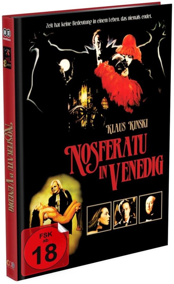 Nosferatu in Venedig (1988) Cover D, Limited Edition, Mediabook, Blu-ray + DVD