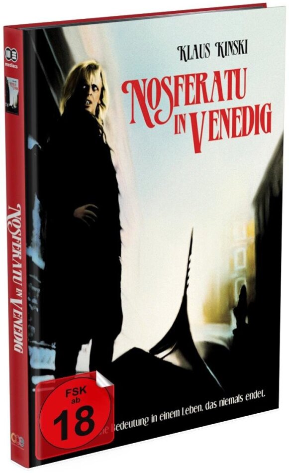 Nosferatu in Venedig (1988) Cover A, Limited Edition, Mediabook, Blu-ray + DVD