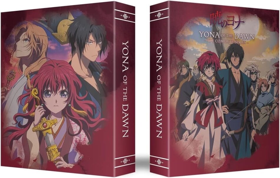 Yona of the Dawn - The Complete Series Limited Edition, 4 Blu-rays