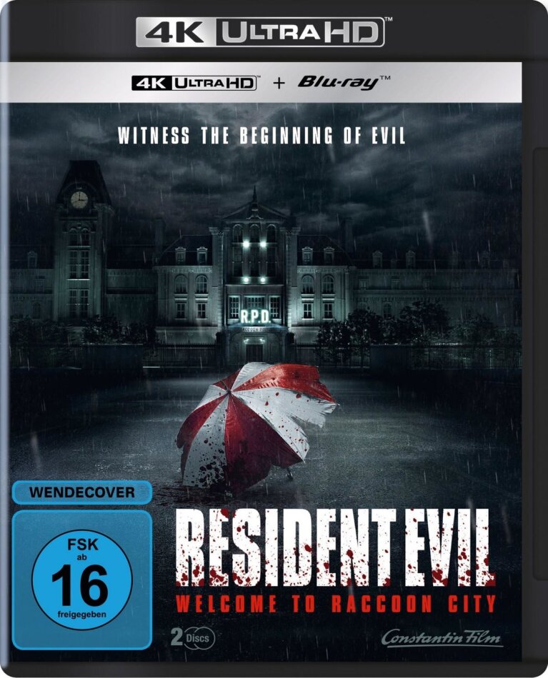 Resident Evil: Welcome to Raccoon City (2021) 4K Ultra HD + Blu-ray
