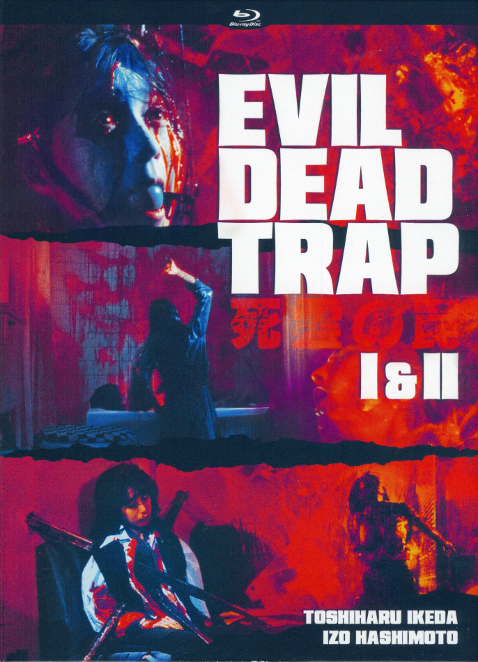 Evil Dead Trap 1 & 2 Schuber, Digipack, Version Intégrale, 2 Blu-rays