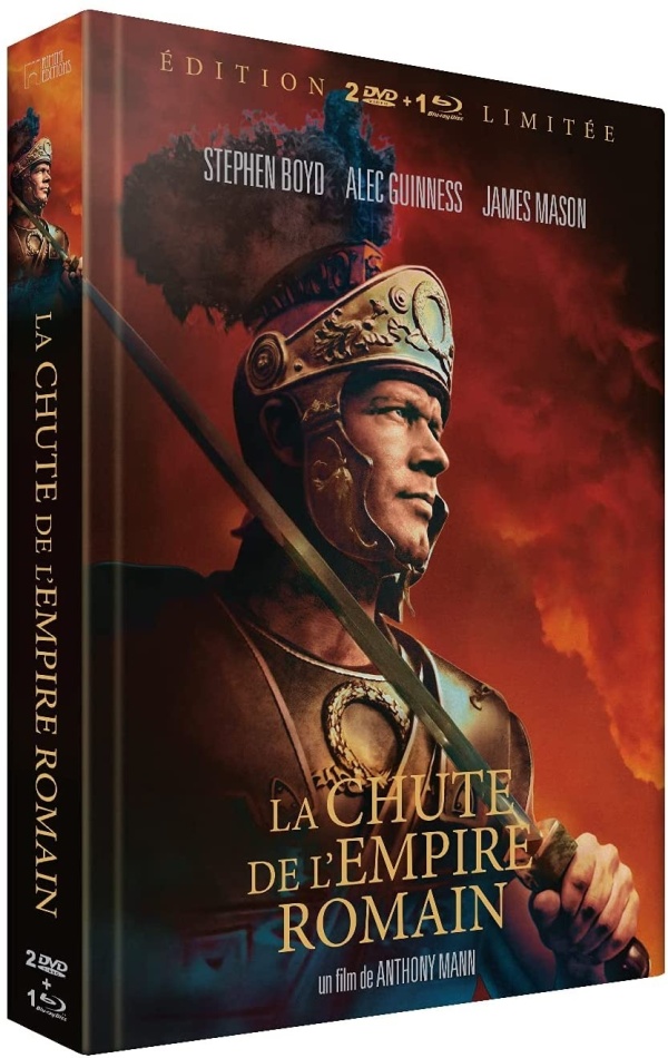 La chute de l'empire romain (1964) Limited Edition, Mediabook, Blu-ray + 2 DVDs