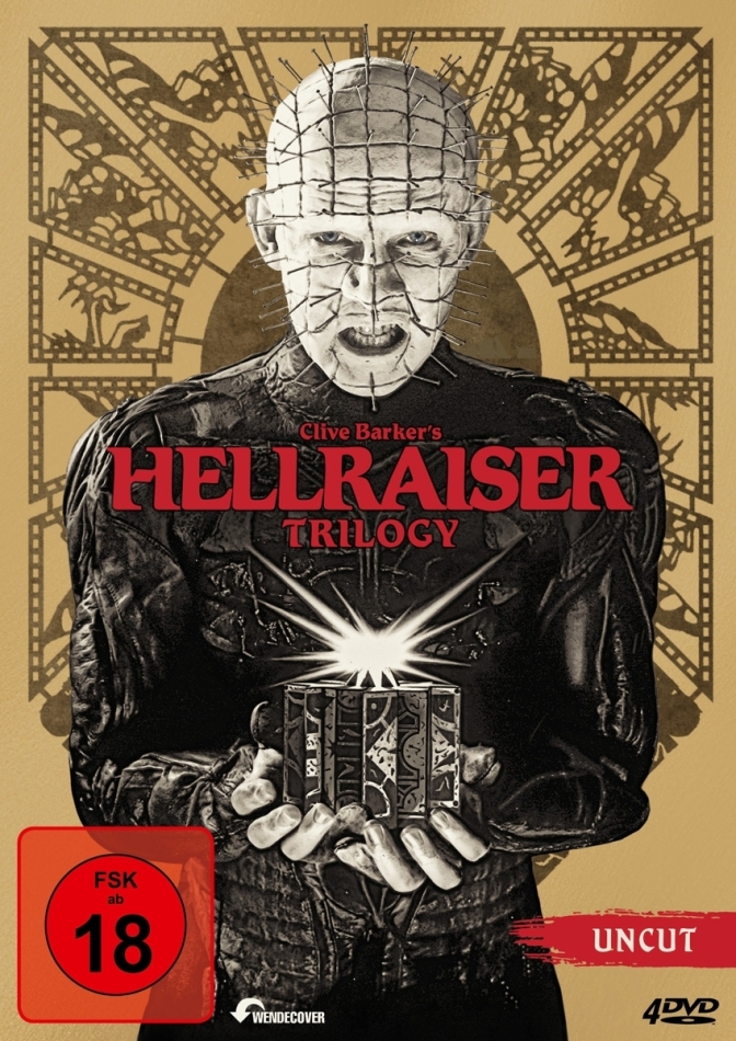 Hellraiser Trilogy Uncut, 4 DVDs
