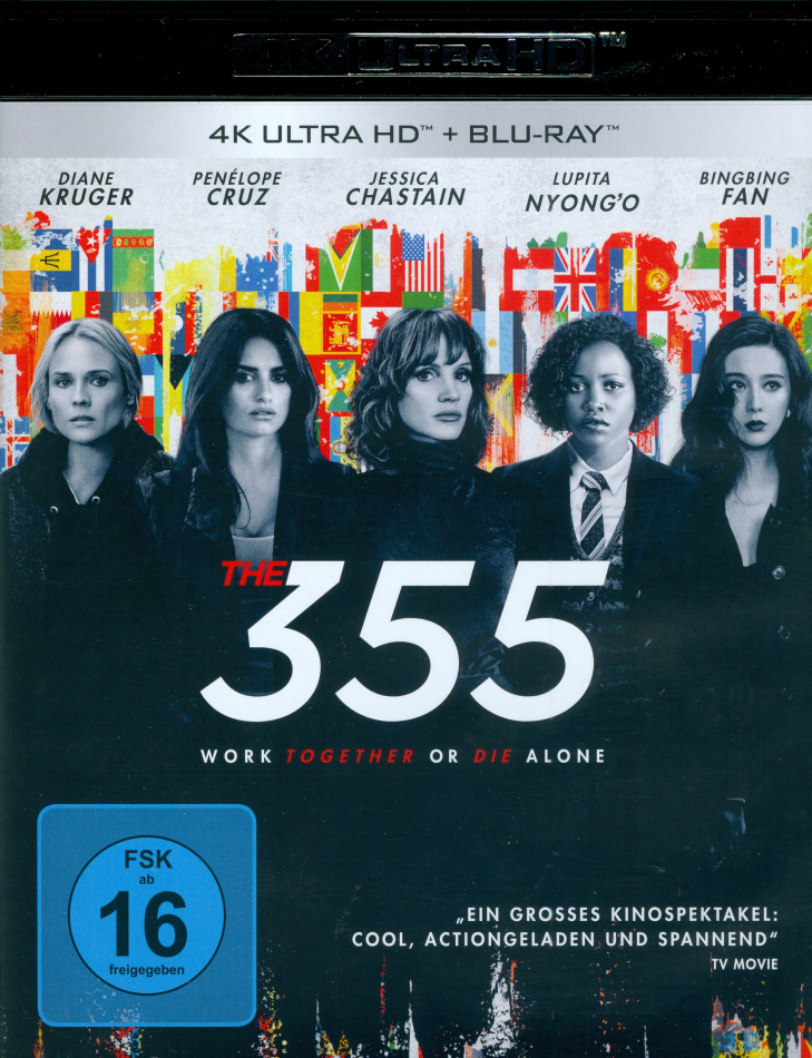 The 355 (2022) 4K Ultra HD + Blu-ray