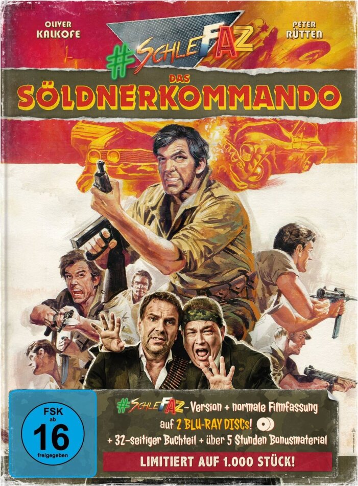 Das Söldnerkommando (1982) SchleFaZ, Limited Edition, Mediabook, 2 Blu-rays