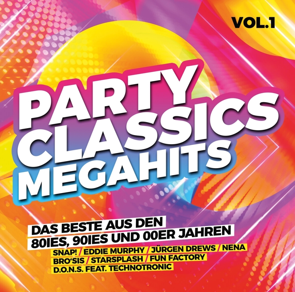 Party Classics Megahits Vol. 1 2 CDs