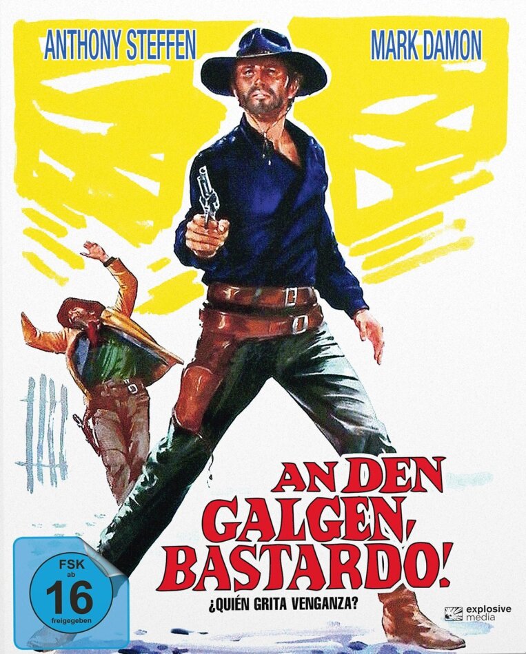 An den Galgen, Bastardo (1968) Cover B, Mediabook, Blu-ray + DVD