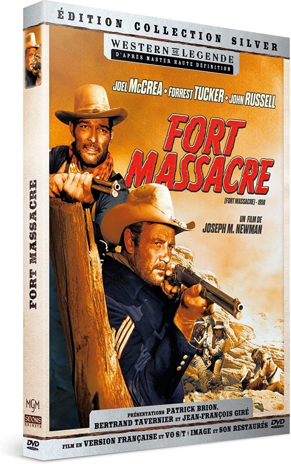 Fort Massacre (1958) Silver Collection, Western de Légende