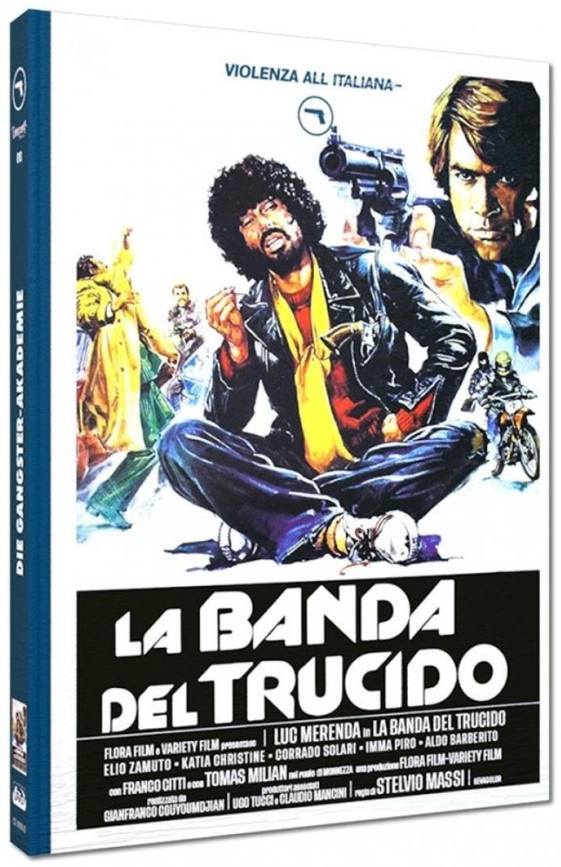 Die Gangster-Akademie (1977) Violenza All'Italiana Collection, Cover D, Limited Edition, Mediabook, Blu-ray + DVD