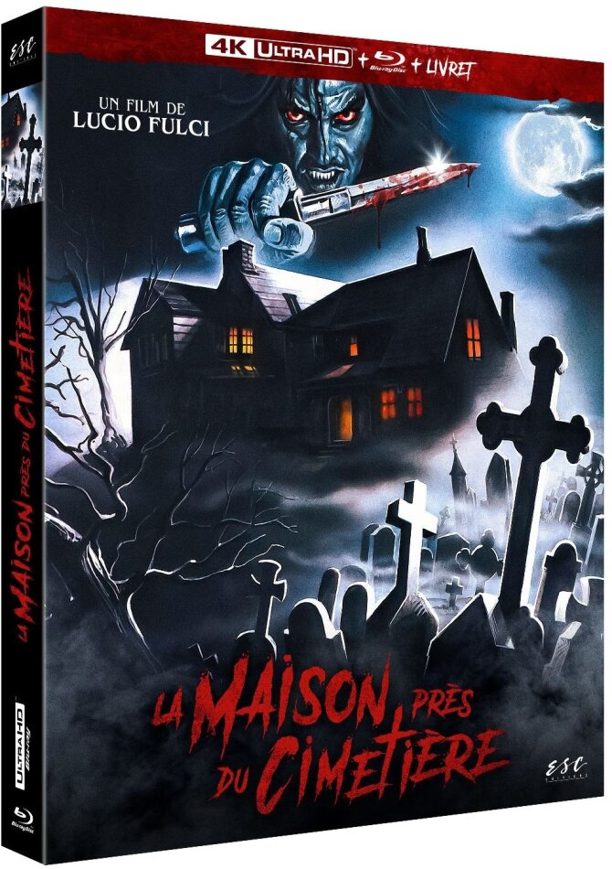 La maison près du cimetière (1981) Limited Edition, 4K Ultra HD + Blu-ray