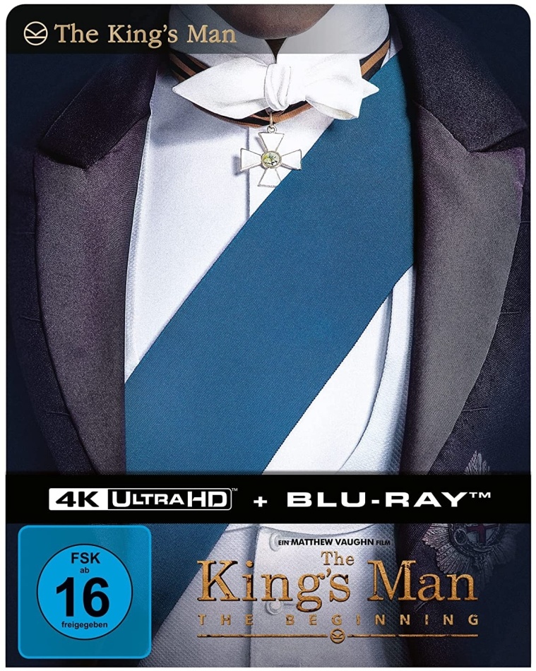 The King's Man - The Beginning - Kingsman 3 (2021) Limited Edition, Steelbook, 4K Ultra HD + Blu-ray