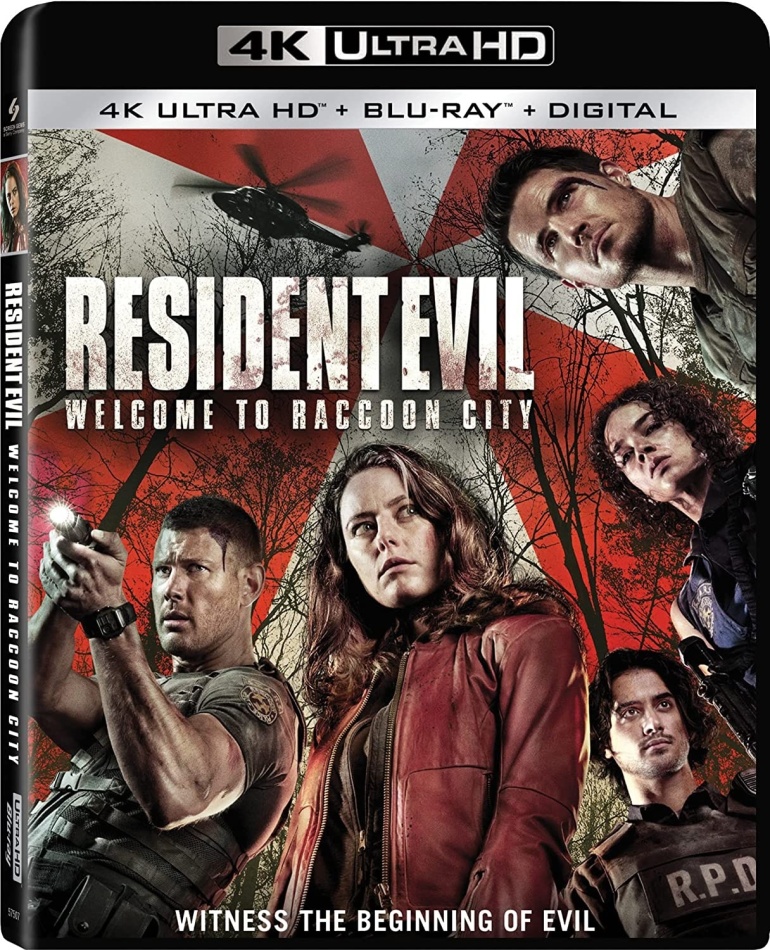 Resident Evil: Welcome To Raccoon City (2021) 4K Ultra HD + Blu-ray