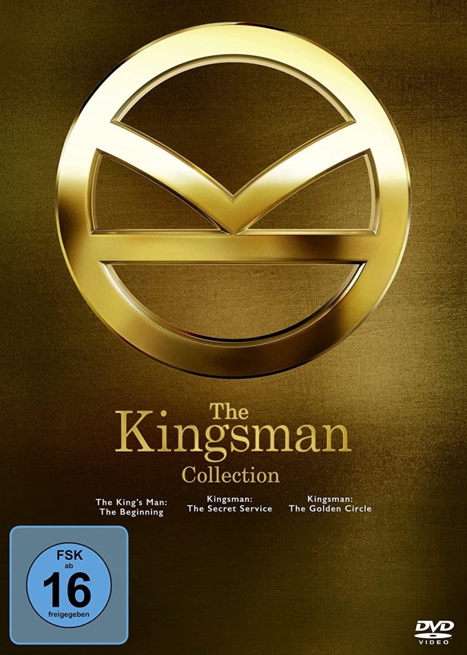The Kingsman: 1-3 - The Kingsman Collection 3 DVDs