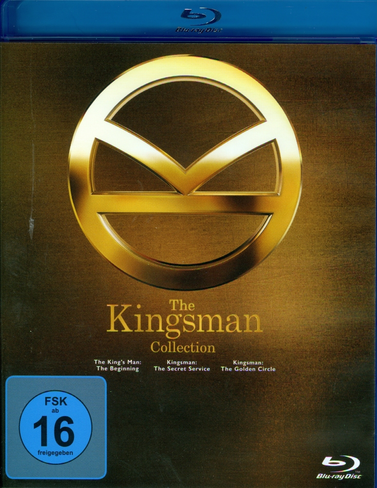 The Kingsman: 1-3 - The Kingsman Collection 3 Blu-rays