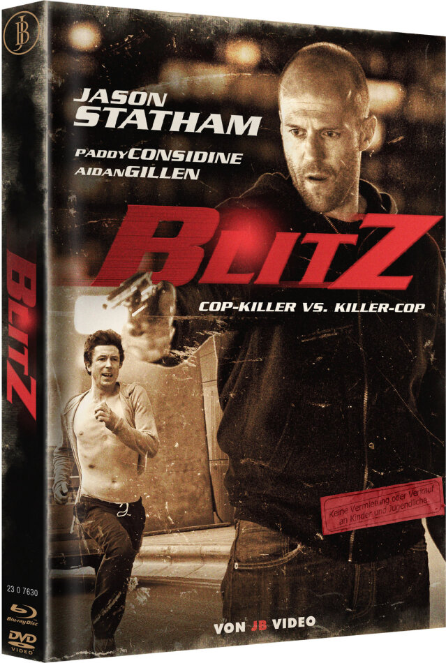 Blitz (2010) Cover C, Limited Edition, Mediabook, Blu-ray + DVD