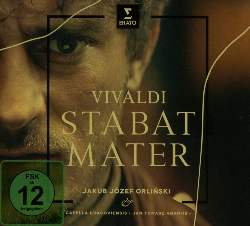 Antonio Vivaldi (1678-1741), Jan Tomasz Adamus, Jakub Józef Orlinski & Capella Cracoviensis - Stabat Mater CD + DVD
