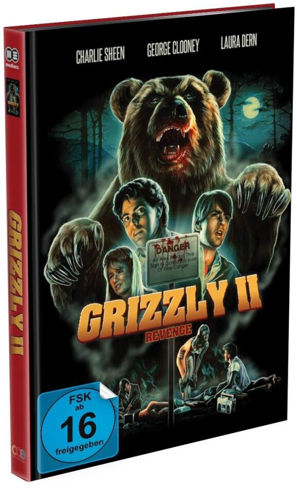 Grizzly 2 - Revenge (1983) Cover A, Limited Edition, Mediabook, Uncut, Blu-ray + DVD