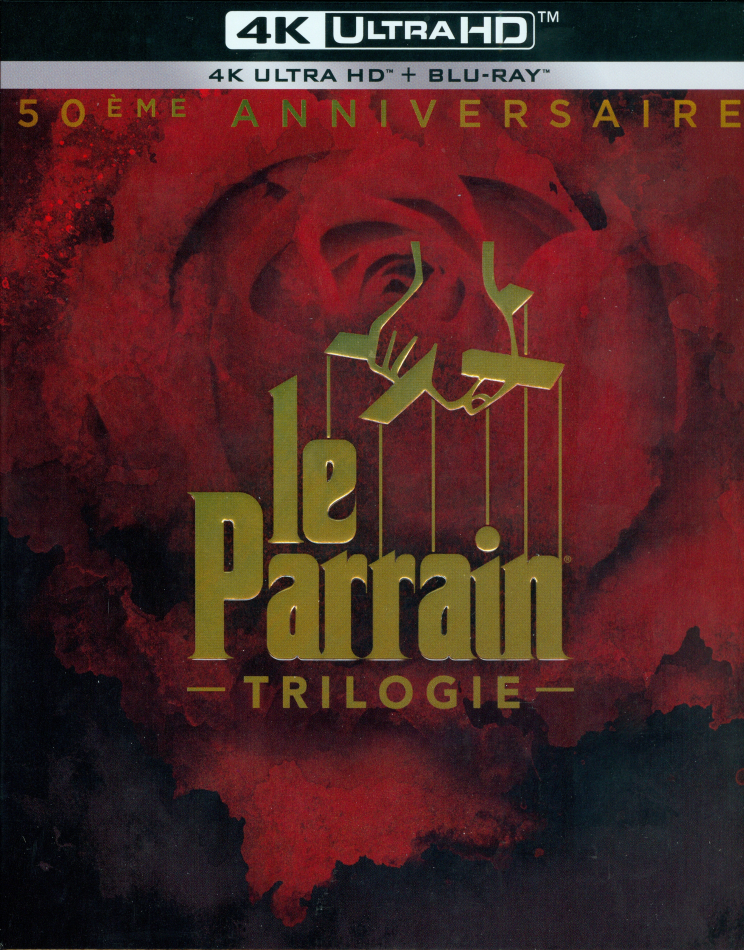 Le Parrain - Trilogie Schuber, Digipack, 50th Anniversary Edition, Limited Collector's Edition, Remastered, Restaurierte Fassung, 4 4K Ultra HDs + 5 Blu-rays