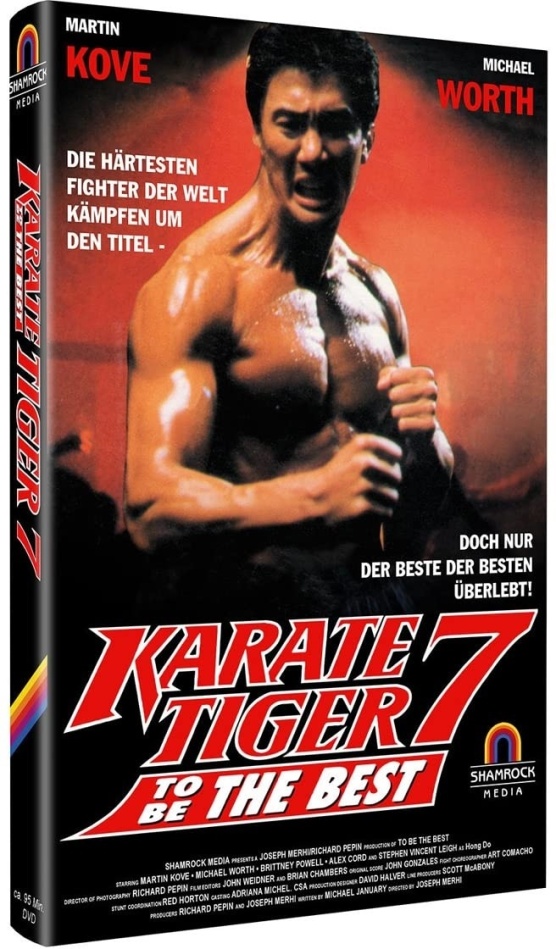 Karate Tiger 7 - To be the best (1993) Hartbox, Limited Edition, Uncut