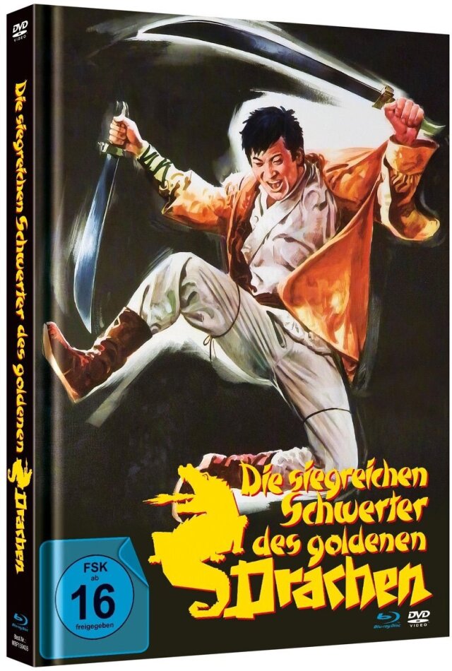 Die siegreichen Schwerter des goldenen Drachen (1969) Cover B, Limited Edition, Mediabook, Blu-ray + DVD