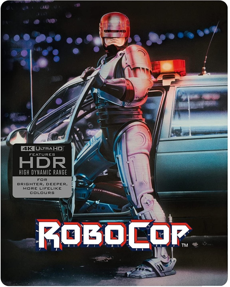 Robocop (1987) Limited Edition, Steelbook, 4K Ultra HD + Blu-ray
