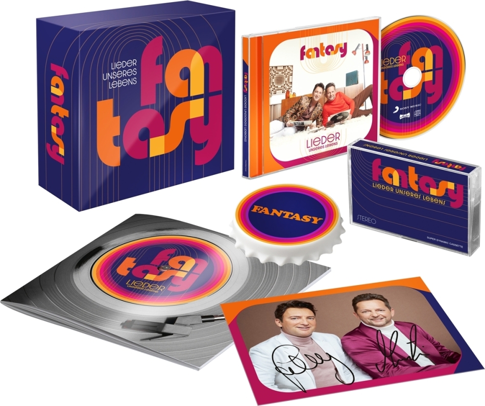 Fantasy (Schlager) - Lieder unseres Lebens Limitierte Fanbox, CD + Audiokassette