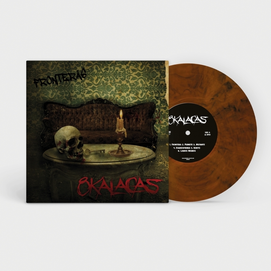 8 Kalacas - Fronteras Édition Limitée, Orange/Black Marbled Vinyl, LP