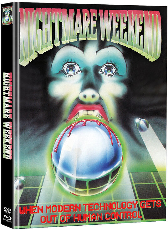 Nightmare Weekend (1986) Cover D, Limited Edition, Mediabook, Blu-ray + DVD