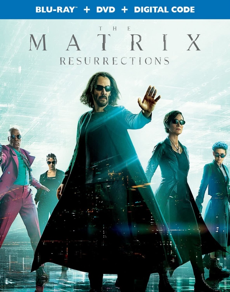 The Matrix Resurrections - Matrix 4 (2021) Blu-ray + DVD