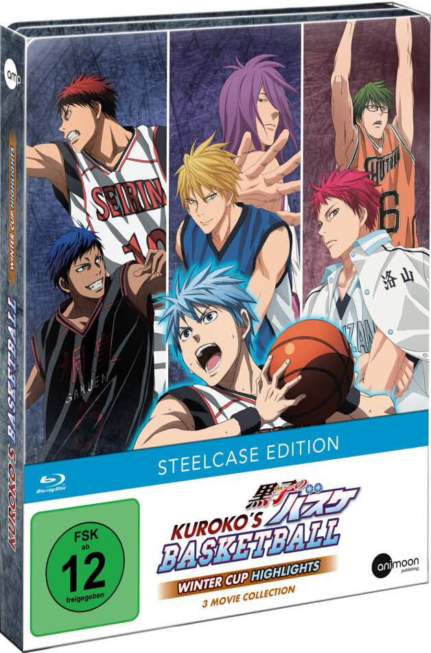Kuroko's Basketball - Winter Cup Highlights - 3 Movies Collection Steelcase