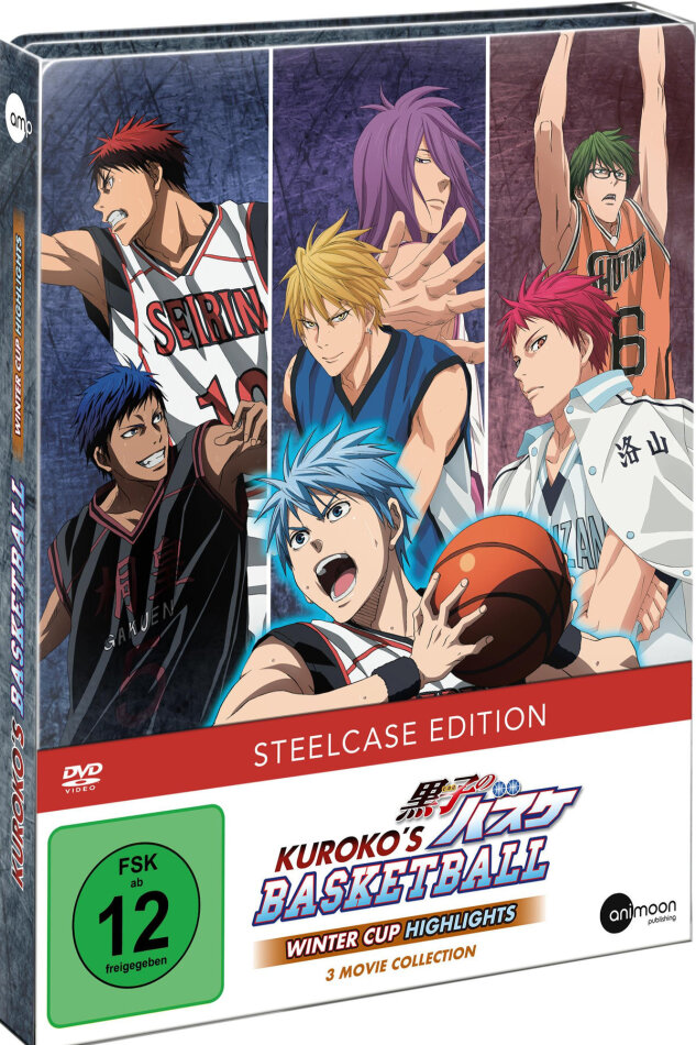 Kuroko's Basketball - Winter Cup Highlights - 3 Movies Collection Steelcase