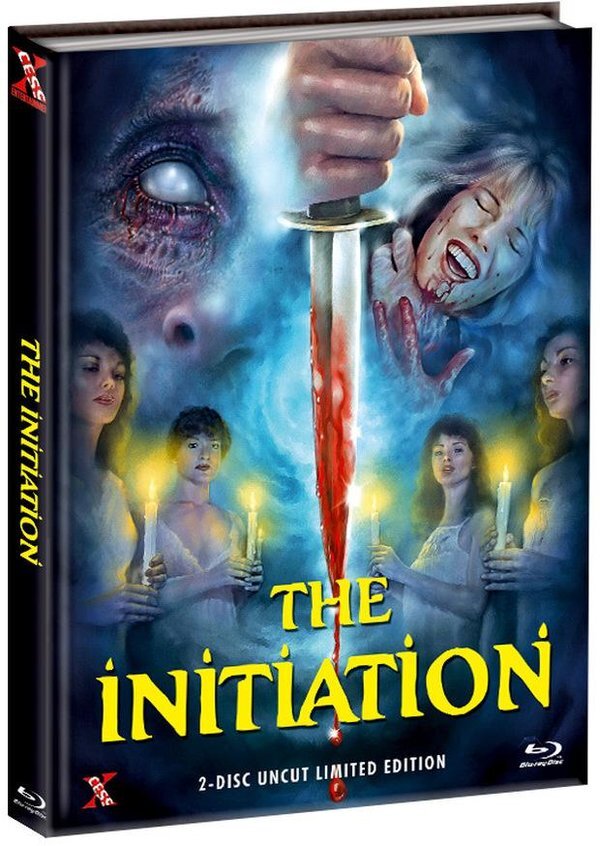 The Initiation (1984) Cover B, Limited Edition, Mediabook, Uncut, Unrated, Blu-ray + DVD