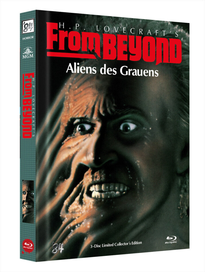 From Beyond (1986) Limited Collector's Edition, Mediabook, Blu-ray + 2 DVDs