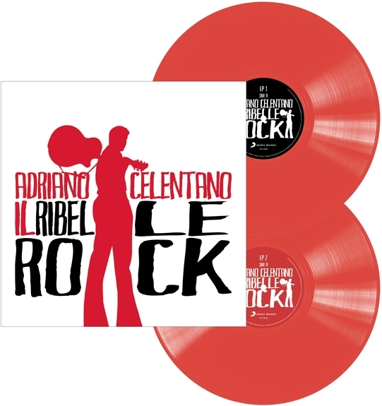 Adriano Celentano - Il Ribelle Rock 2022 Reissue, RCA, Red Vinyl, 2 LPs