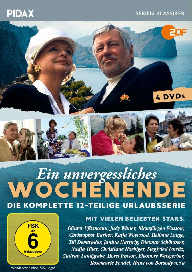 Ein unvergessliches Wochenende - Die komplette 12-teilige Urlaubsserie Pidax Serien-Klassiker, 4 DVDs