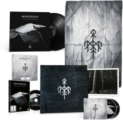 Wardruna - Kvitravn - First Flight of the White Raven (Limited Boxset, 2 LP + 2 CD + DVD)