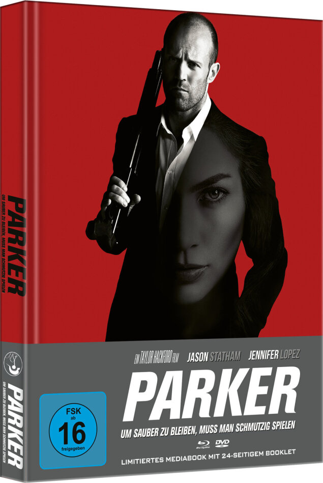 Parker (2013) Cover B, Limited Edition, Mediabook, Blu-ray + DVD