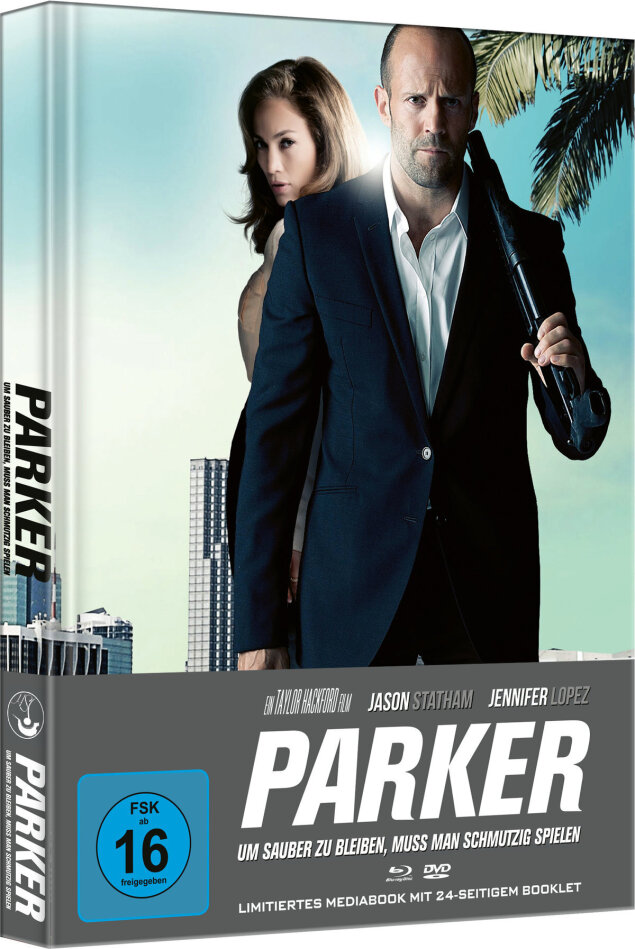 Parker (2013) Cover D, Limited Edition, Mediabook, Blu-ray + DVD