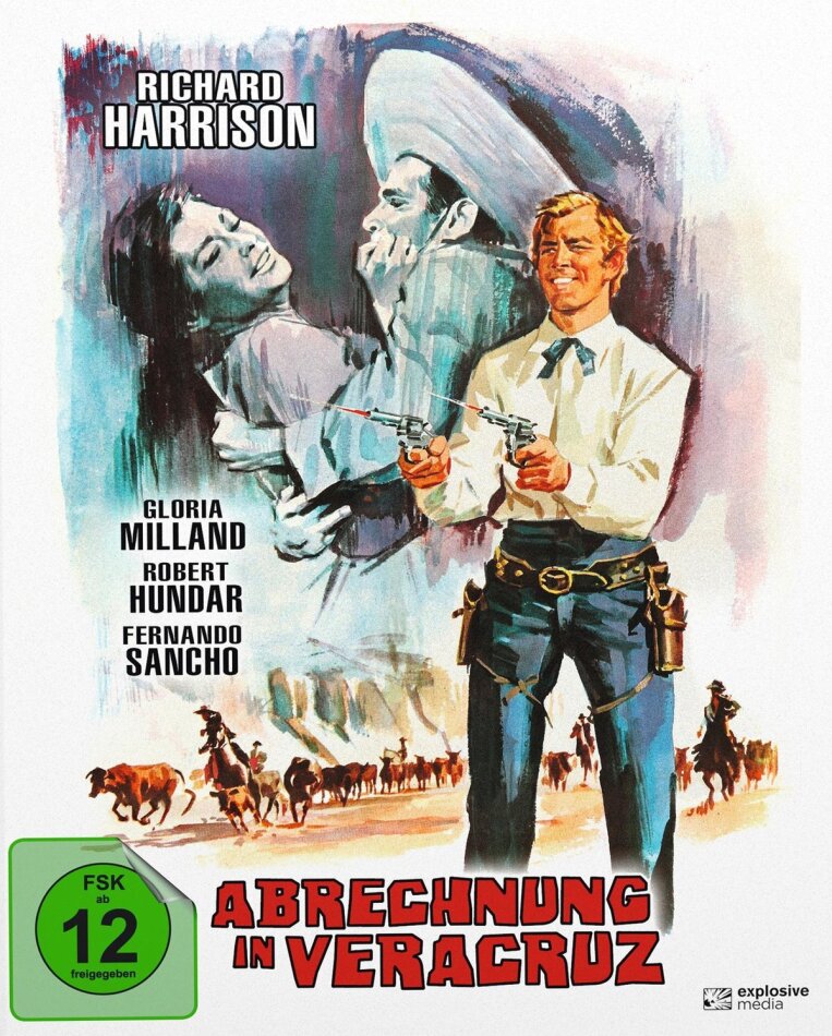 Abrechnung in Veracruz (1964) Cover A, Mediabook, Blu-ray + DVD