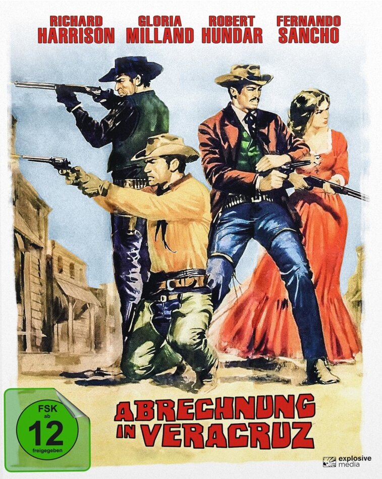 Abrechnung in Veracruz (1964) Cover B, Mediabook, Blu-ray + DVD