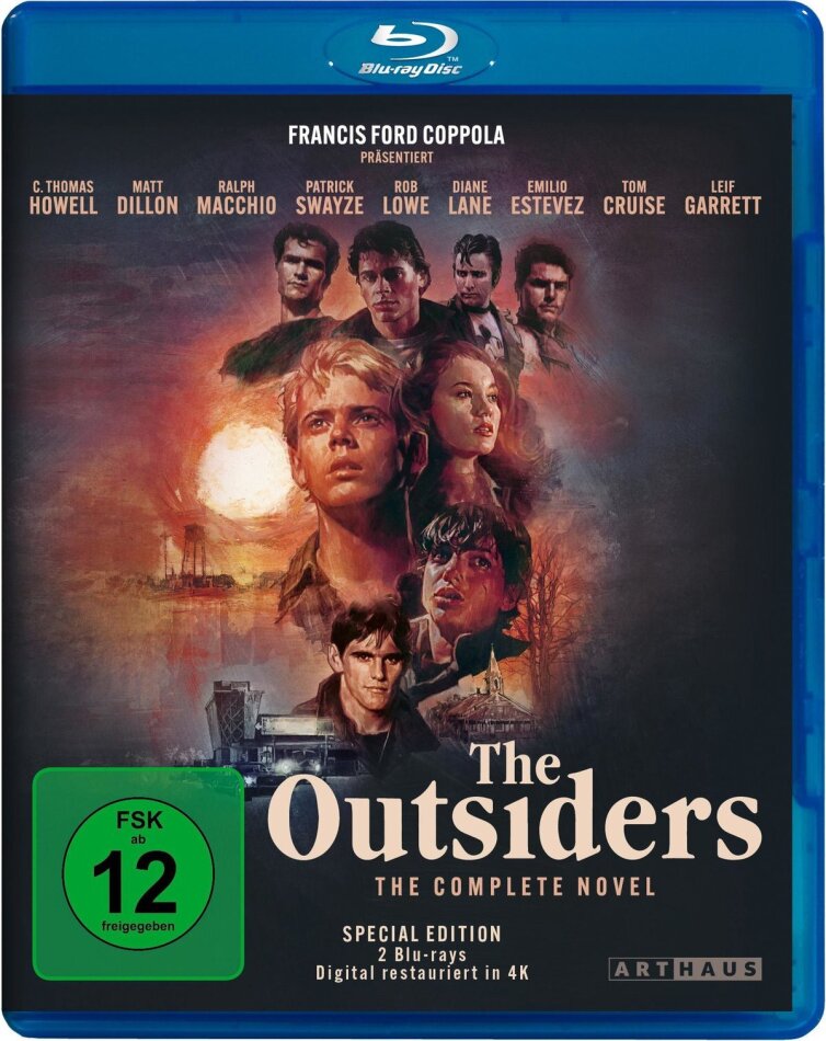 The Outsiders - The Complete Novel (1983) Restaurierte Fassung, Special Edition, 2 Blu-rays