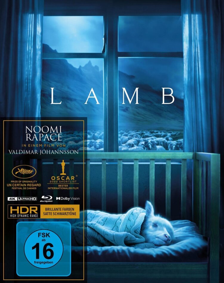 Lamb (2021) Limited Edition, Mediabook, 4K Ultra HD + Blu-ray