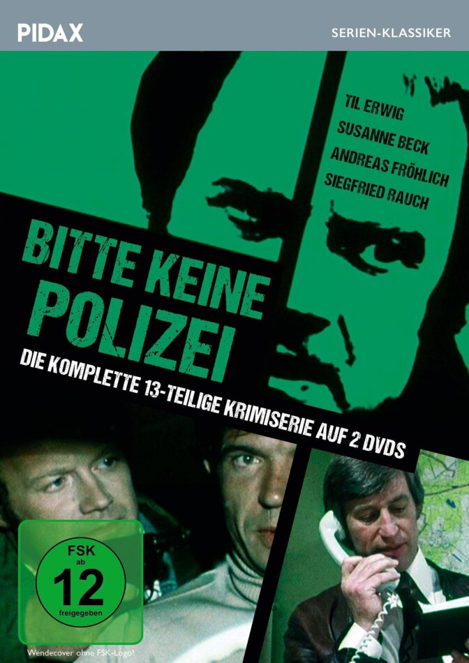 Bitte keine Polizei - Die komplette 13-teilige Krimiserie Pidax Serien-Klassiker, 2 DVDs